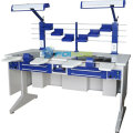 Dental-Labor-Ausrüstungen (Modell: Workstation (Doppel) AX-JT6) (CE-geprüft)